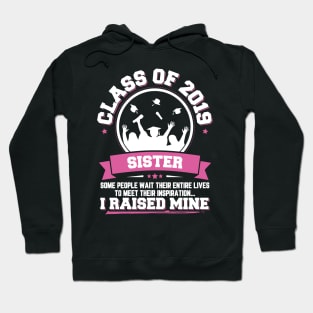 Proud Sister Of A Class Of 2019 Graduate Hoodie